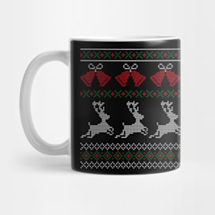 Christmas In Knitting Design Mug